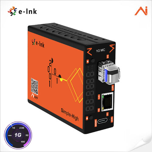 Latest company news about E-link запускает LNK-AI3011M-SFP: Интеллектуальный управляемый преобразователь волоконных средств массовой информации с использованием искусственного интеллекта переопределяет обслуживание сети