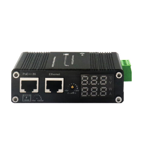 Latest company news about E-link LNK-INS901-LED Industrial 802.3bt PoE++ Splitter: надежное питание не-PoE Edge устройств