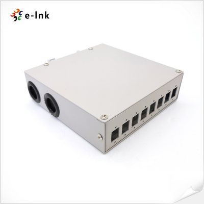 8 портов DIN-Rail Fiber Splice Box