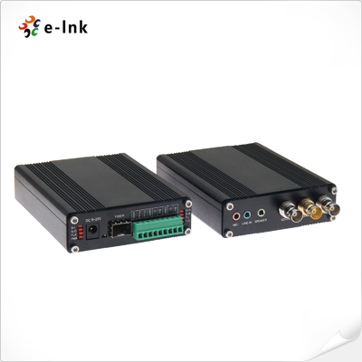 1Ch двунаправленный 3G-SDI с петлей + 1Ch Tally + 2Ch двунаправленный RS485 или RS422 + 2Ch стерео аудио + 1Ch микрофон через волоконный преобразователь