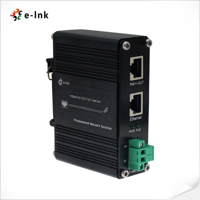 Промышленный 2.5G 95W 802.3bt PoE++ инжектор (12 ~ 48VDC)
