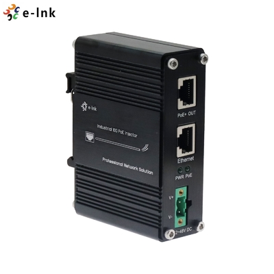 12 ~ 48 В постоянного тока Ввод энергии Промышленный 10G PoE + инжектор