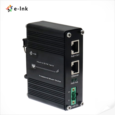Промышленный 10G 95W 802.3bt PoE++ инжектор (12 ~ 48VDC)
