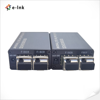 Мини 24G-SDI на волоконный конвертер с 2 x 12G-SDI 1*LC волокном