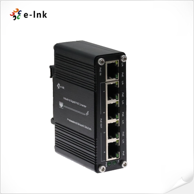 Промышленный 1-порт 802.3at PoE+ до 4-порта 802.3af/at Gigabit PoE Extender