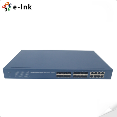 8G + 16SFP Управление гигабитным волоконным коммутатором