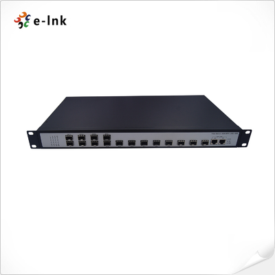 Неуправляемый 16-портный 100Base-FX SFP + 2-10/100/1000-TX Switch