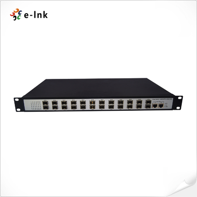Неуправляемый 24-портовый коммутатор 100Base-FX SFP + 2-10/100/1000-TX