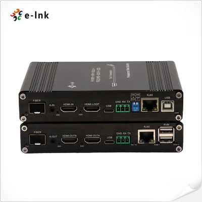 Многофункциональный 4K 60Hz HDMI KVM Fiber Extender