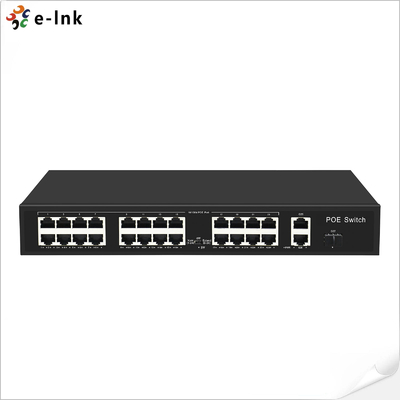16*10/100 м POE + 2*10/100/1000 м восходящая линейка RJ45 + 1*1000M Uplink SFP Switch Ethernet