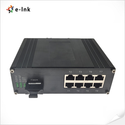 Промышленный 8-портный коммутатор Ethernet 10/100/1000Base-T + 1-порт 1000Base-X