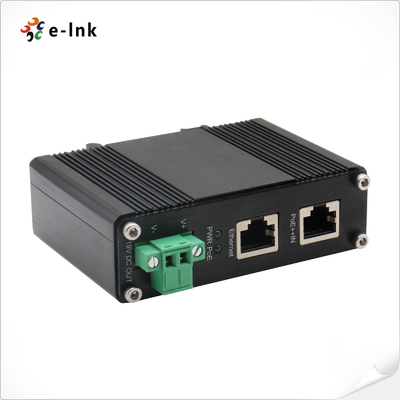 Промышленное 10/100/1000Mbps 802.3bt PoE++ Splitter Выходное напряжение 19VDC