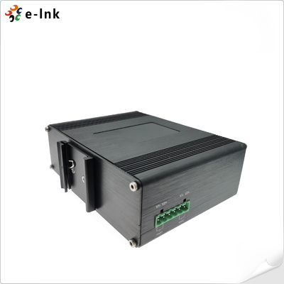 Неуправляемый промышленный 8-портный коммутатор Ethernet 10/100/1000BASE-T (PoE+)
