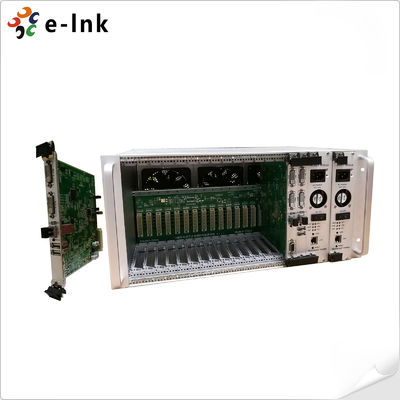 5U Rack Mount 4K DVI КВМ волоконно-оптический расширитель