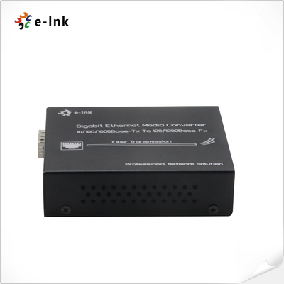 10/100M Fast Ethernet Media Converter (с внешним источником питания) Слот SFP