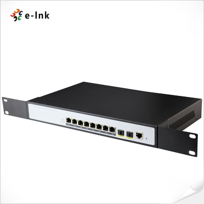 L2+ 8-портовый управляемый Ethernet-коммутатор 10/100/1000T + 2-портовый 100/1000X SFP