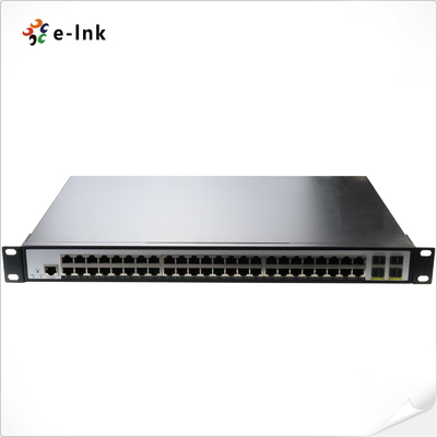 L2+ 48-портовый коммутатор 10/100/1000T 802.3at PoE + 4-портовый 100/1000X SFP с управлением