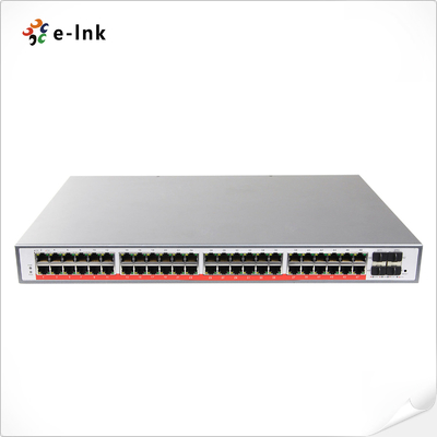 48-портовый 10G управляемый кольцевой PoE-счетчик