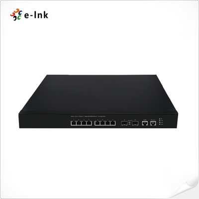 L2 Управляемый 8-портный 1G/10G Base-T + 2-портный 10G SFP+ Gigabit Ethernet Switch