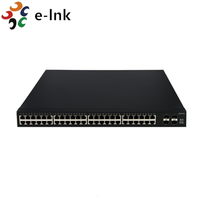 Управляемый коммутатор Gigabit Ethernet L3 с 48 портами 10/100/1000BASE-T + 4 портами 10G SFP+