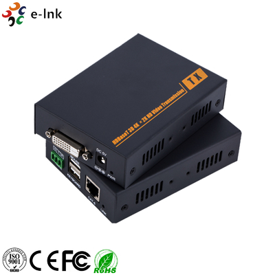 HD-BaseT DVI KVM расширитель более 100 м