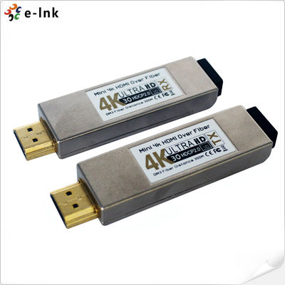 Оптический удлинитель HDMI 4K, дальность 300 м, нулевая задержка, HDCP 1.2