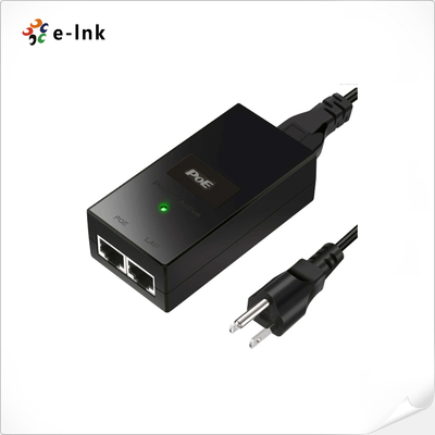 10/100/1000Mbps 24V 24W POE инжектор с силовым кабелем