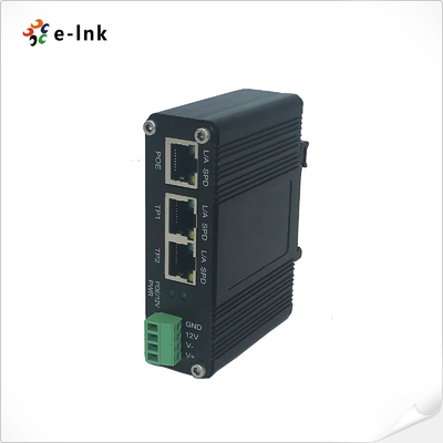 Промышленный Splitter IEEE802.3af/at PoE с гаван функцией переключателя 2, напряжением тока 12VDC выхода