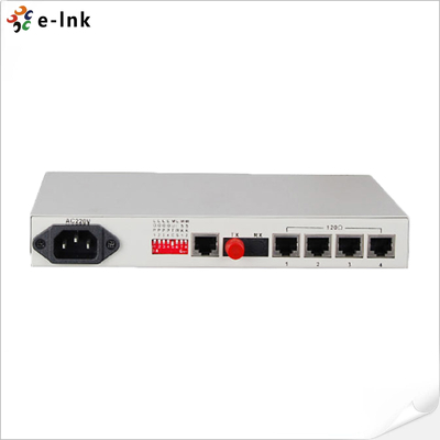 4E1 +1 Волоконный PDH мультиплексер