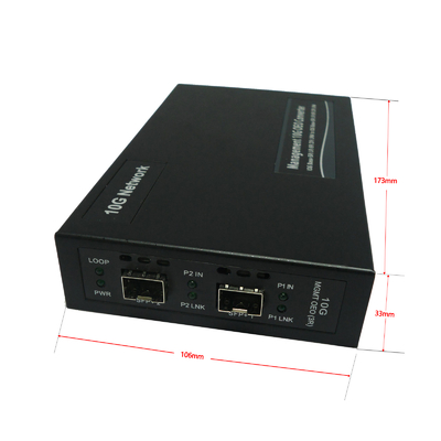 Автономный Web-Smart 10G OEO конвертер (3R ретранслятор)