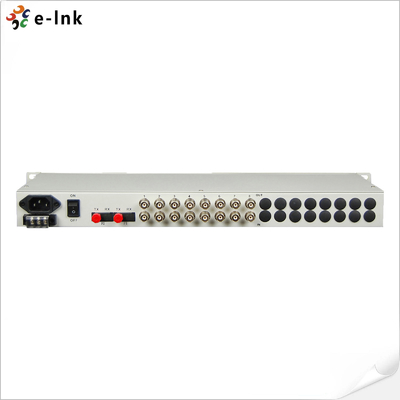 16E1+4GE+LCD+SNMP PDH мультиплексер