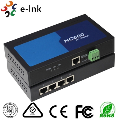 4-канальный сервер RS-232/422/485 в Ethernet