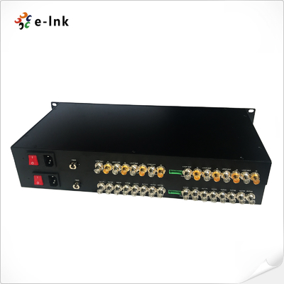 4-канальный двунаправленный 3G-SDI волоконный конвертер