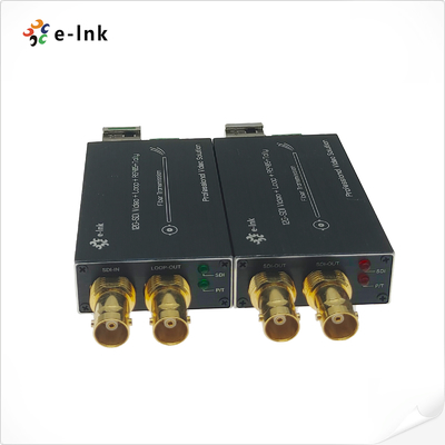 Мини 12G-SDI на волоконный конвертер с Tally и RS485