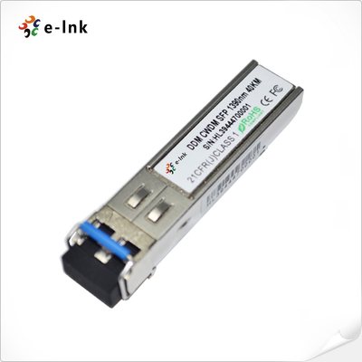 HD-SDI CWDM 1270~1610nm 80 км цифровой видео SFP оптический приемопередатчик (MSA)
