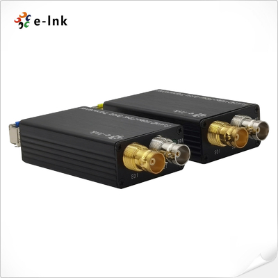 Мини двунаправленный HD/3G-SDI на волоконный преобразователь