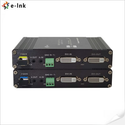 1Ch 1080P Bidi DVI + 1Ch Bidi RS232 + 1Ch Bidi Стерео Аудио 
+ GPIO через Fiber Extender