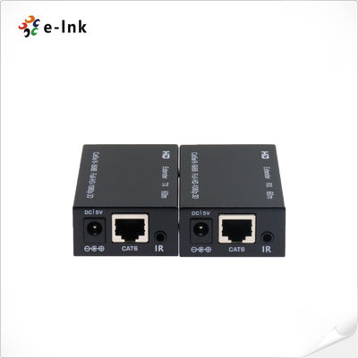 HDMI удлинитель по CAT5e/6 60M с ИК-портом поддерживает двунаправленную инфракрасную передачу