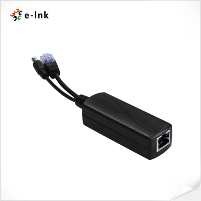 10/100M 24V 1A PoE Splitter Соответствует стандарту IEEE802.3af/at с конструкцией полного моста, вход без полярности